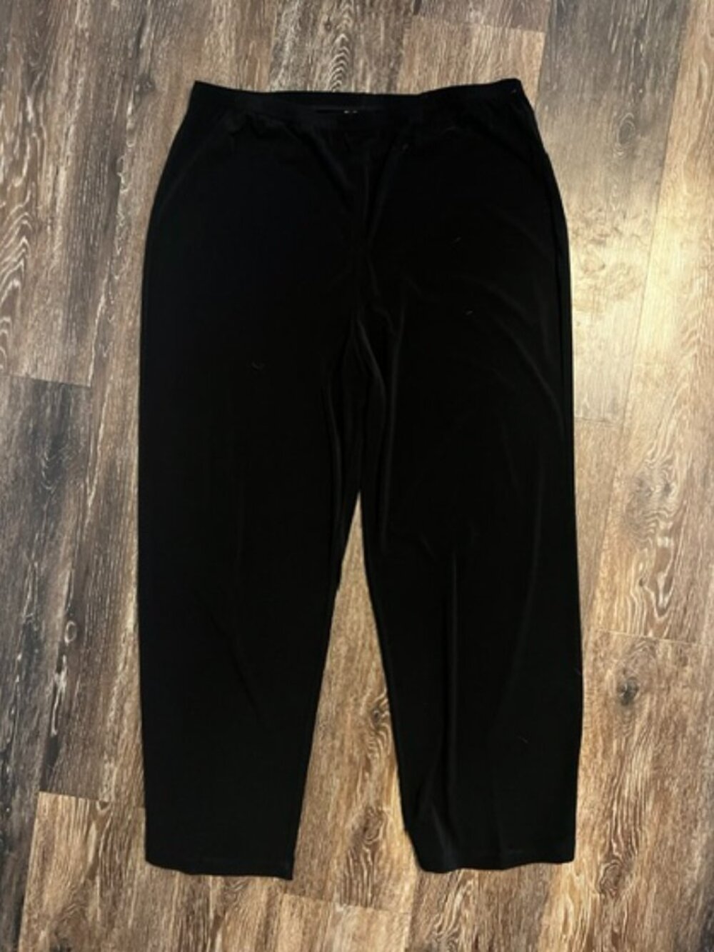 Women's CJ Banks Lounge or Dress Pants, Size 1X, Black, Pull On, Great Cond!